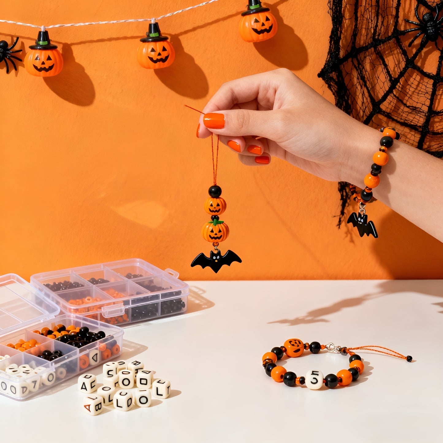Halloween DIY Beads Kit | Halloween Gift for Teens & Craft Lovers