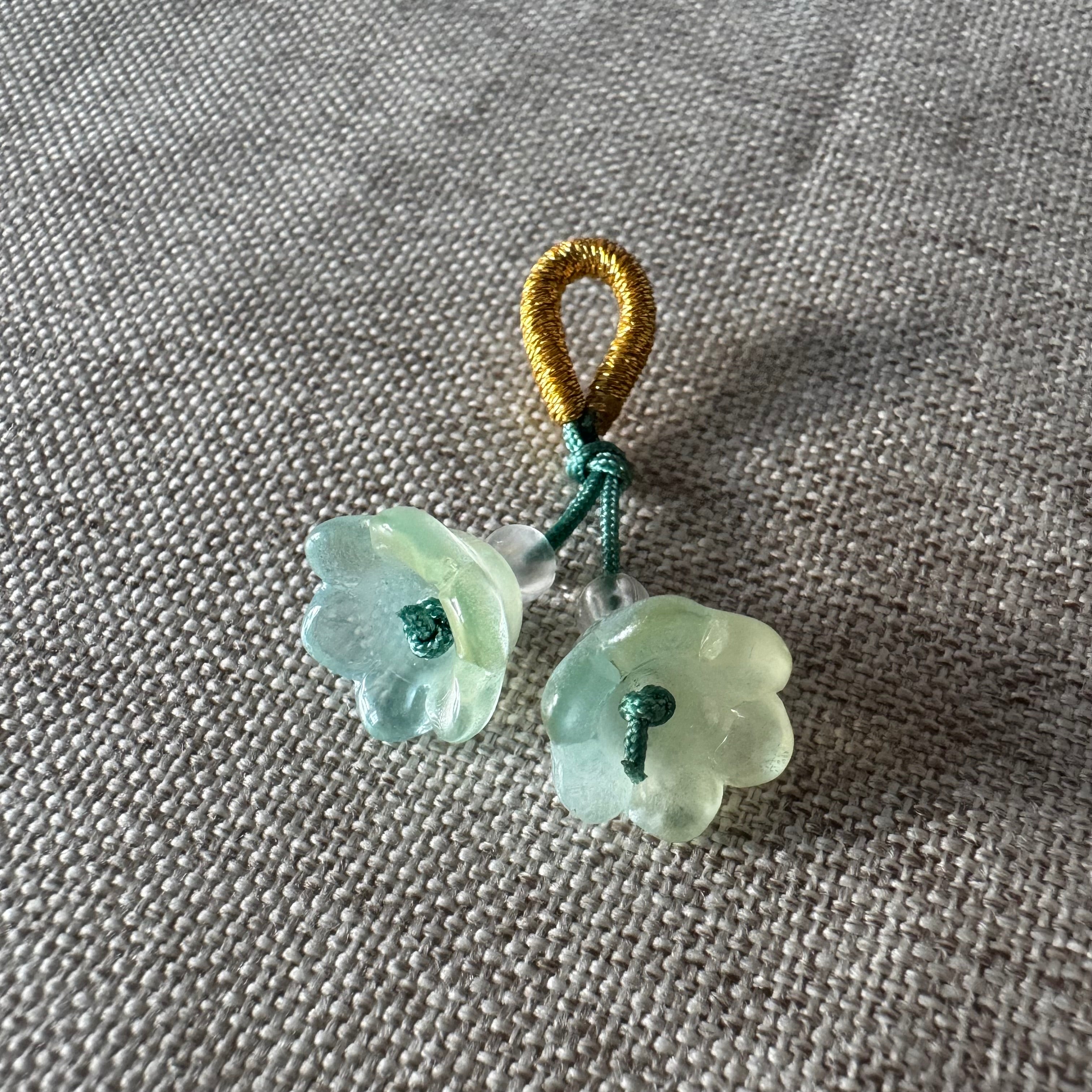 Hand woven bell orchid