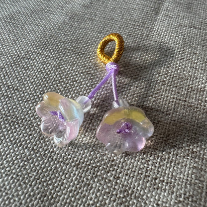 Hand woven bell orchid