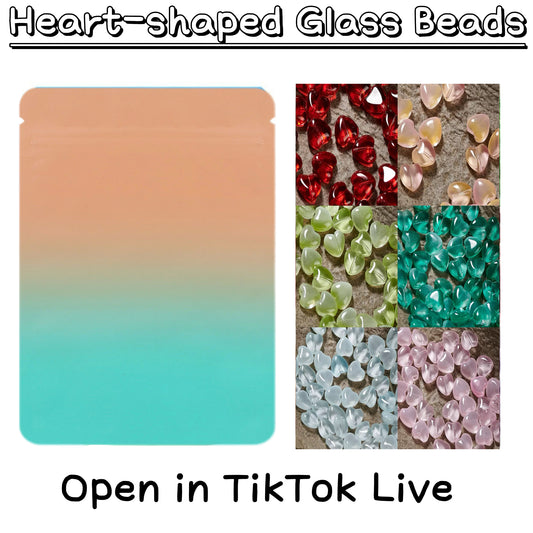 Heart-shaped Glass Beads Blind Bags